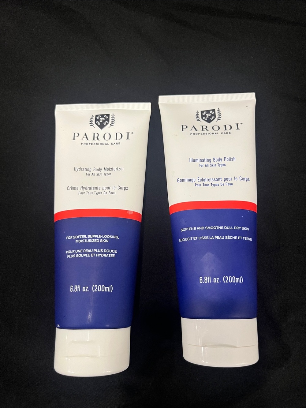 Parodi Professional  Care Swedish design American made  Body Lotion & Polish -
